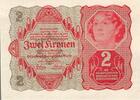 Autriche 2 Kronen AUTRICHE - PICK 74 - 2 KRONEN - 02/01/1922 -