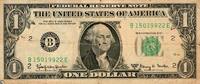 Etats-Unis 1 Dollar ETATS-UNIS - PICK 443 b - 1 DOLLAR 1963 A - SERIE B -