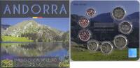 Andorre ANDORRE - COFFRET EURO BRILLANT UNIVERSEL 2017 - 8 PIECES (3.88 euros) -
