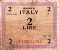 Italie 2 Lire ITALIE - PICK M 11 b - 2 LIRE - 1943 -