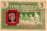 France 5 Francs BON DE SOLIDARITÉ - PICK 4 - 5 FRANCS 1941 - 1942 - TYPE PÉTAIN - SUP -
