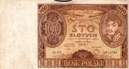 Pologne 100 Zlotych POLOGNE - PICK 75 - 100 ZLOTYCH - 09/11/1934 - TTB -