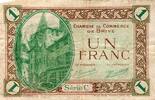 France 1 Franc 19 - BRIVE - CHAMBRE DE COMMERCE - 1 FRANC - 31 DECEMBRE 1924 -