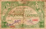 Établissements français d’Océanie 50 Centimes ETABLISSEMENT FRANCAIS DE L'OCEANIE - CHAMBRES DE COMMERCE - 50 CENTIMES - 29/12/1919 -