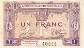 France 1 Franc 62 - CALAIS - CHAMBRE DE COMMERCE - 1 FRANC -