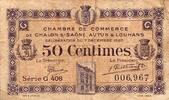 France 50 Centimes 71 - CHALONS-SUR-SAONE - AUTUN - LOUHANS - CHAMBRE DE COMMERCE - 50 CENTIMES - 07/12/1920 -