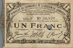 France 1 Franc 59 - CAMBRAI - BON DE MONNAIE - 1 FRANC - 10/05/1916 -