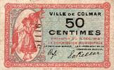 France 50 Centimes 68 - COLMAR - 50 CENTIMES - 15/12/1918 -