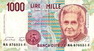Italie 1.000 Lire ITALIE - PICK 114 a - 1000 LIRE - 1990 -
