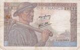France 10 Francs F.08/03 - 10 FRANCS MINEUR - 11/06/1942 - R.6 -