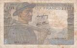 France 10 Francs F.08/16 - 10 FRANCS MINEUR - 19/12/1946 - Q.124 -