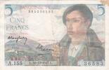 France 5 Francs 1947 F.05/07 - 5 FRANCS BERGER - 30/10/1947 - A.155 S/SS 3,50 EUR  + 3,20 EUR frais d'envoi