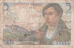 France 5 Francs F.05/03 - 5 FRANCS BERGER - 05/08/1943 - R.72 -