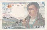 France 5 Francs F.05/05 - 5 FRANCS BERGER - 23/12/1943 - C.116 -