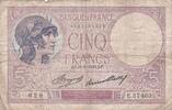 France 5 Francs F.03/17 - 5 FRANCS VIOLET - 31/08/1933 - E.57463 -