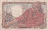 France 20 Francs F.13/05 - 20 FRANCS PECHEUR - 28/01/1943 - N.71 -