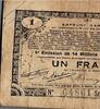 France 1 Franc 59 - NORD-PAS-DE-CALAIS - EMPRUNT GARANTI - BON DE 1 FRANC - 23/04/1915 -