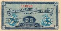 25 Centimes  Espagne SPANIEN – ASTURIEN UND LEON – STADTRAT – 25 CENTIMES 