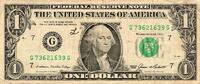 Etats-Unis 1 Dollar ETATS-UNIS - PICK 474 - 1 DOLLAR 1985 'G' -