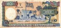 Uruguay 10 Pesos ohne Jahr URUGUAY - PICK 73 B b - 10 PESOS URUGUAYOS (1... 5,00 EUR  + 3,20 EUR frais d'envoi