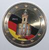 Allemagne 2 € commémorative ALLEMAGNE - 2 EURO 2015 J - ÉGLISE SAINT PAUL - HESSE - COULEUR -