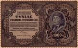 Pologne 1.000 Marek POLOGNE - PICK 29 - 1000 MAREK - 23/08/1919 -