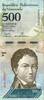Venezuela 500 Bolivares VENEZUELA - PICK 94 b - 500 BOLIVARES - 23/03/2017 - FRANCISCO DE MIRANDO - DAUPHINS -
