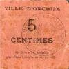 France 5 Centimes 59310 - ORCHIES - BON DE 5 CENTIMES -