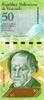 Venezuela 50 Bolivares VENEZUELA - PICK 92 j - 50 BOLIVARES - 23/06/2015 - SIMON RODRIGUES - OURS -