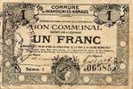 France 1 Franc 59870 - WANDIGNIES-HAMAGE - BON COMMUNAL - 1 FRANC - 1915 -