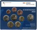 Allemagne ALLEMAGNE - COFFRET EURO 2025 - ATELIER D - 9 PIECES (5.88 EUROS) - BRILLANT UNIVERSEL -