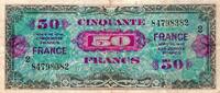 France 50 Francs FAY VF 24/2 - 50 FRANCS VERSO FRANCE - 1945 - SÉRIE 2 - PICK 117a -