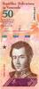 Venezuela 50 Bolivares VENEZUELA - PICK 105 a - 50 BOLIVARES - 18/01/2018 - ANTONIO JOSE DE SUCRE - FELLIN OCELOT -