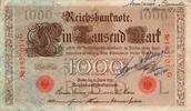 Allemagne 1.000 Mark ALLEMAGNE - PICK 44 b - 1000 MARK - 21/4/1910 -