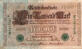 Allemagne 1.000 Mark ALLEMAGNE - PICK 45 b - 1000 MARK - 21/4/1910 - SERIE 7 CHIFFRES -
