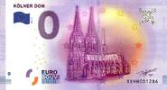 Allemagne 0 euro ALLEMAGNE - CATHÉDRALE DE COLOGNE - 2016-1 -