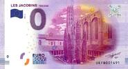 France 0 euro FRANCE - 31000 - TOULOUSE - LES JACOBINS - 2016-2 -