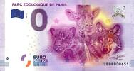 France 0 euro FRANCE - 75012 - PARIS - PARC ZOOLOGIQUE - 2016-2 - PANTHERE, GIRAFE ET LOUP -