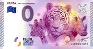 France 0 euro FRANCE - 14100 - CERZA - PARC ZOOLOGIQUE LISIEUX - 2015-1 - Girafe, Tigre et Rhinocéros -