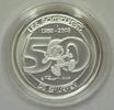 Belgique 5 euro Belgique - 5 Euro 2008 - 50 ans des Schtroumpfs -