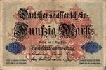 Allemagne 50 Mark ALLEMAGNE - PICK 49 b - 50 MARK - 05/08/1914 - SERIE 7 CHIFFRES -