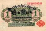 Allemagne 1 Mark ALLEMAGNE - PICK 50 - 1 MARK - 12/08/1914 -