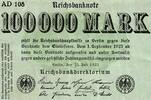 Allemagne 100.000 Mark ALLEMAGNE - PICK 91 a - 100.000 MARK - 25/07/1923 -
