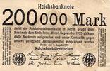 Allemagne 200.000 Mark ALLEMAGNE - PICK 100 - 200.000 MARK - 09/08/1923 -