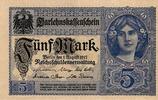 Allemagne 5 Mark ALLEMAGNE - PICK 56 b - 5 MARK - 01/08/1917 -