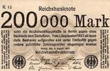 Allemagne 200.000 Mark ALLEMAGNE - PICK 100 - 200.000 MARK - 09/08/1923 -