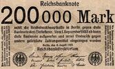 Allemagne 200.000 Mark ALLEMAGNE - PICK 100 - 200.000 MARK - 09/08/1923 -