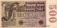 Allemagne 500.000.000 Mark ALLEMAGNE - PICK 110 f - 500.000.000 MARK - 01/09/1923 -