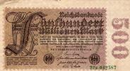 Allemagne 500.000.000 Mark ALLEMAGNE - PICK 110 b - 500.000.000 MARK - 01/09/1923 -