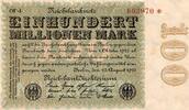 Allemagne 100 Millionen mark ALLEMAGNE - PICK 107 f - 100 MILLIONEN MARK - 22/08/1923 -